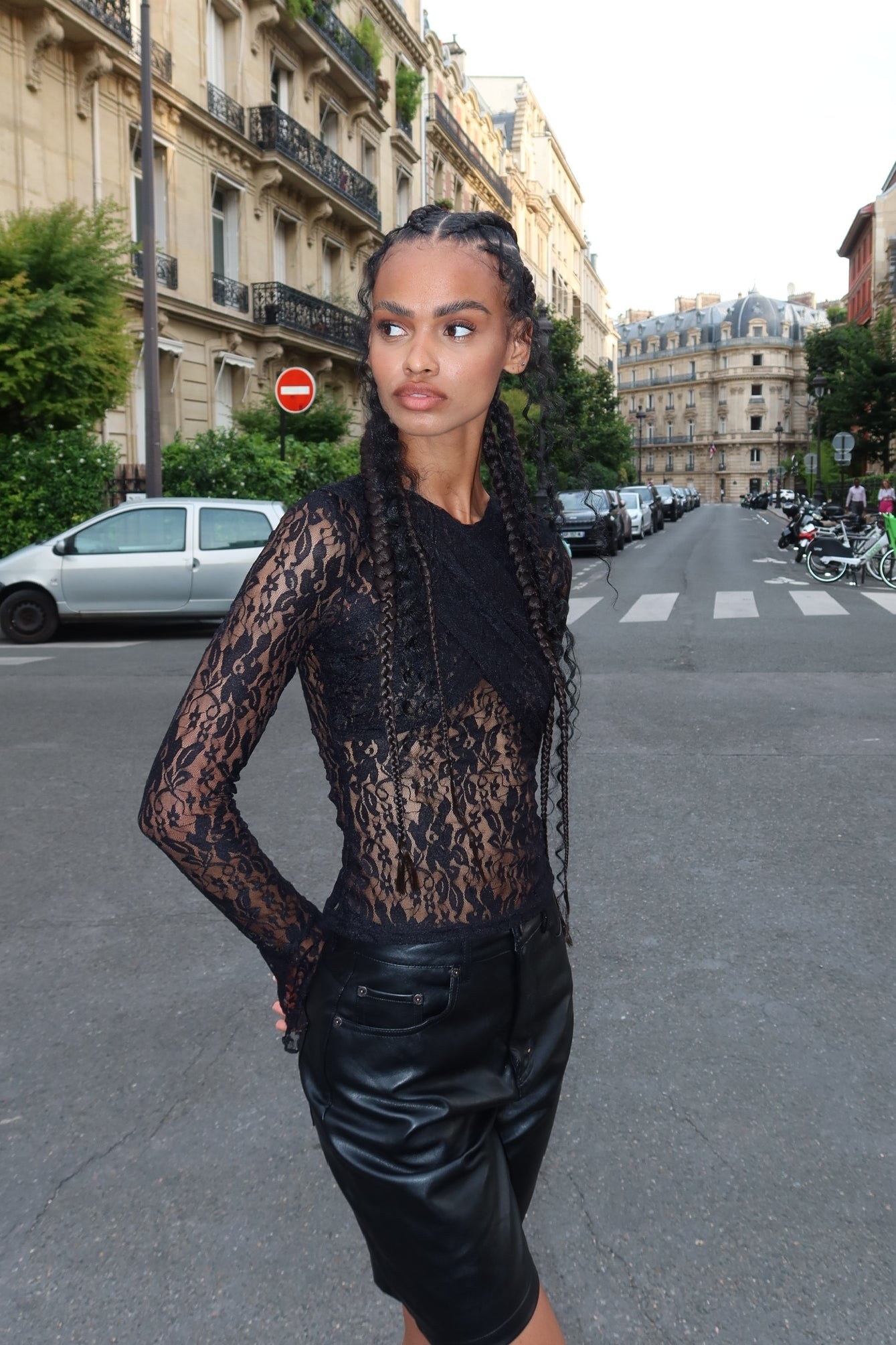 Top Bristal Dentelle
